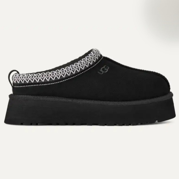 UGG TAZZ II SIZE 10 (WOMEN'S) PLATFORM BLACK - Picture 1 of 12